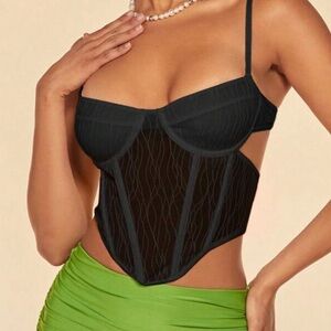 Black Corset Top